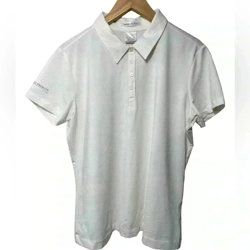 Nike Dri Fit Tour Performance Womens Polo XL pacific premier bank
